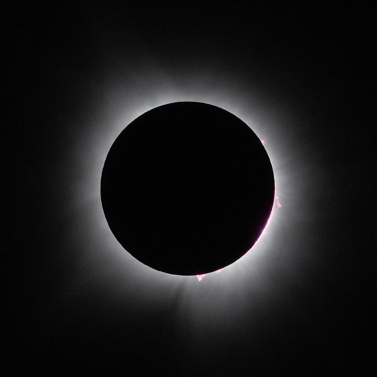 2024 Total Solar Eclipse - Dallas, Texas - 08 Apr 2024