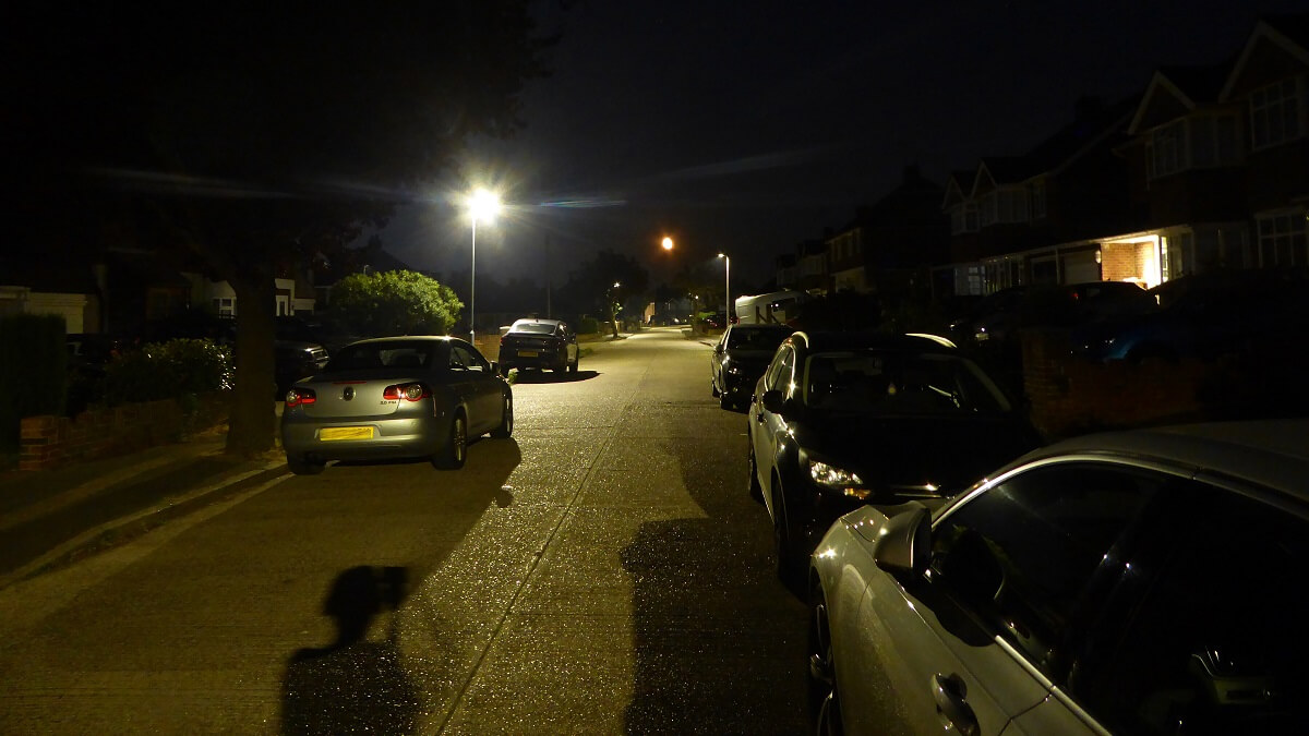 Orange Moon as seen from the street - 26 Jun 2024
