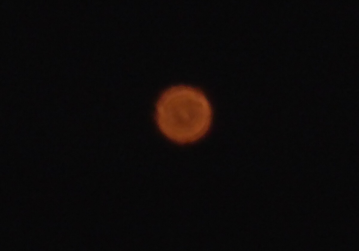 Mars First Telescopic Observation - 11 Nov 2024