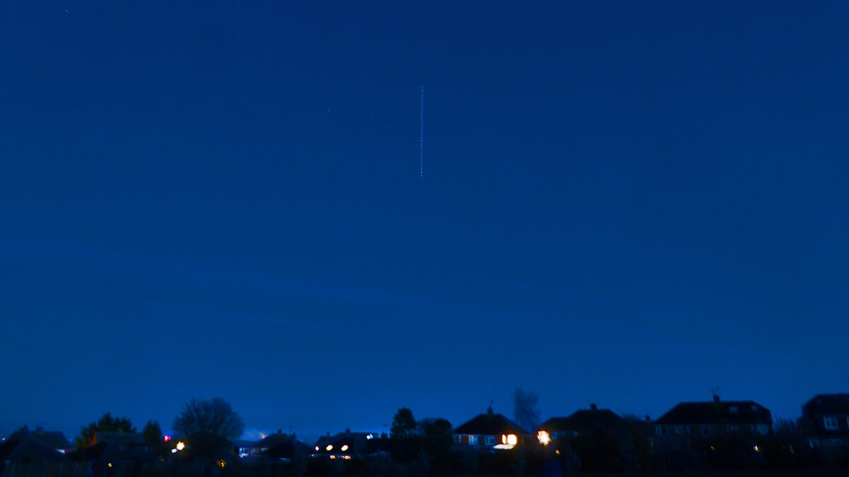 ISS 30 Sec Exposure - 28 Nov 2024