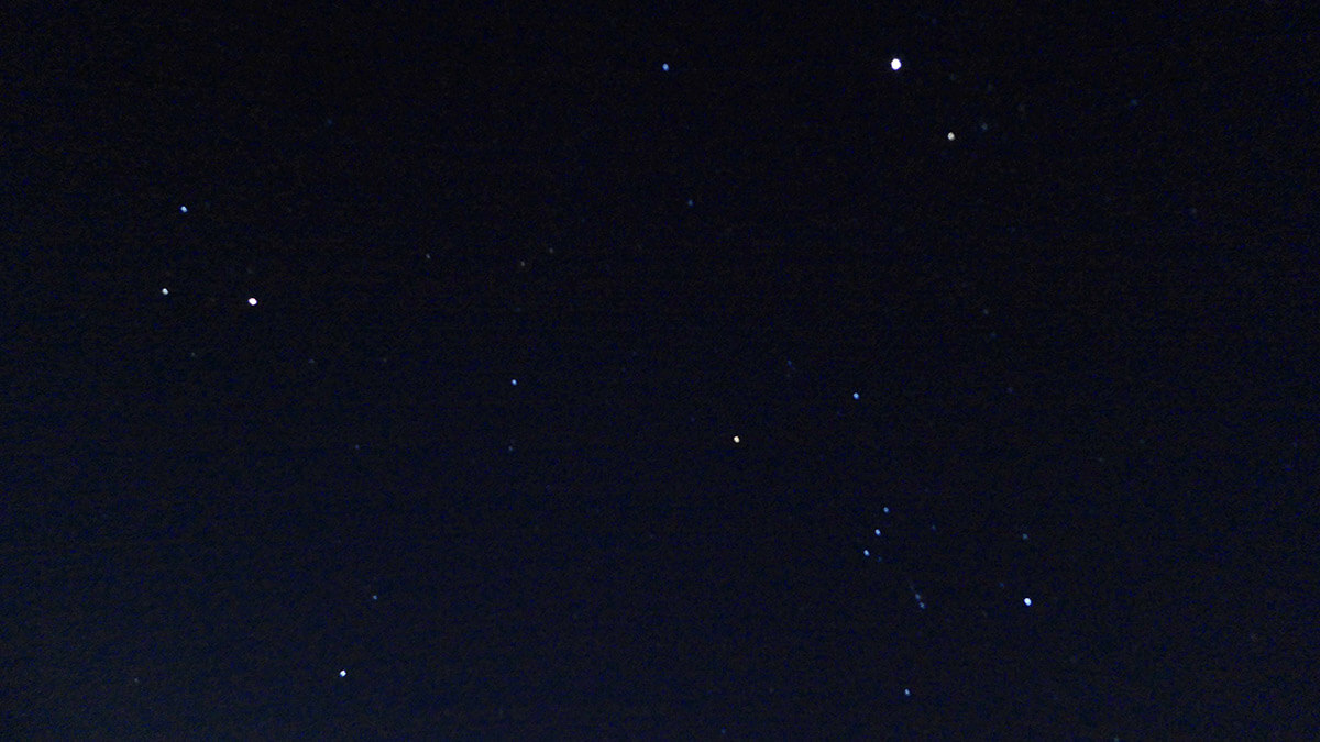 Winter Night Sky from Rainham, Kent, UK - 02 Feb 2025