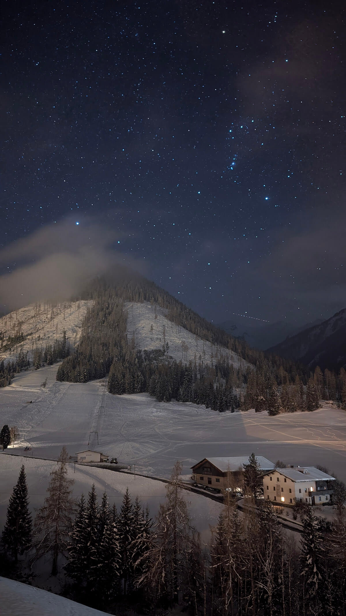 Winter Night Sky from Austria - 16 Feb 2025