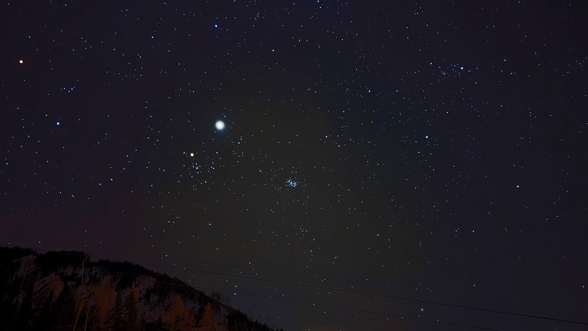Hyades and Pleiades Star Clusters -21 Feb 2025