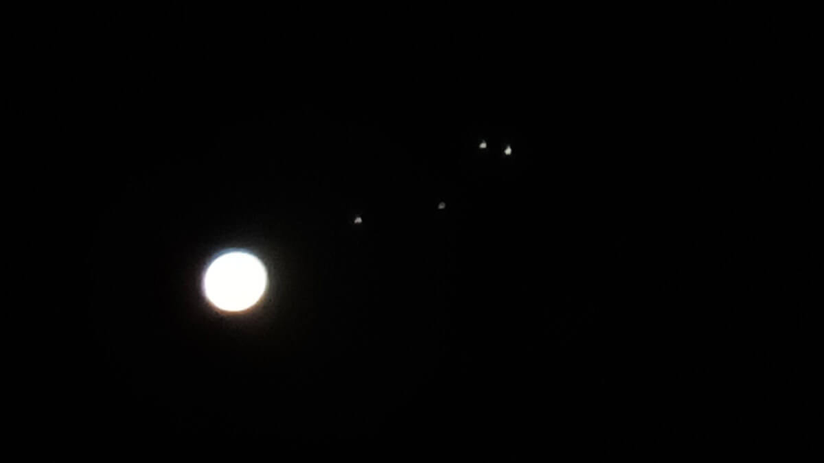 Jupiter Moons - 24 Feb 2025