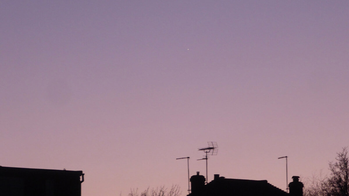Mercury at Twilight - 27 Feb 2025