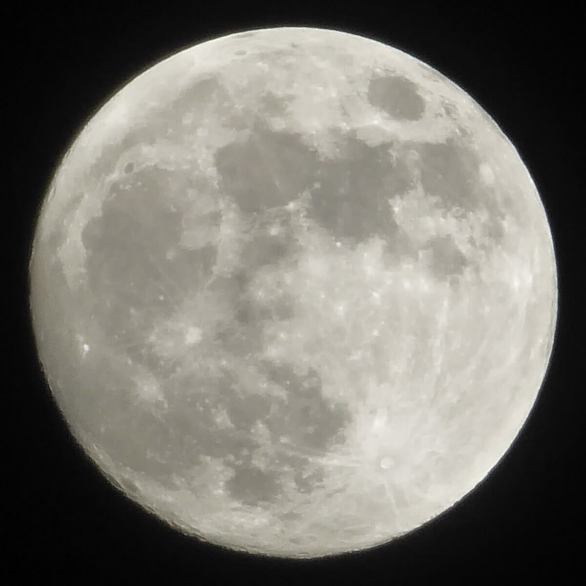 Moon First Quarter - 05 Apr 2025