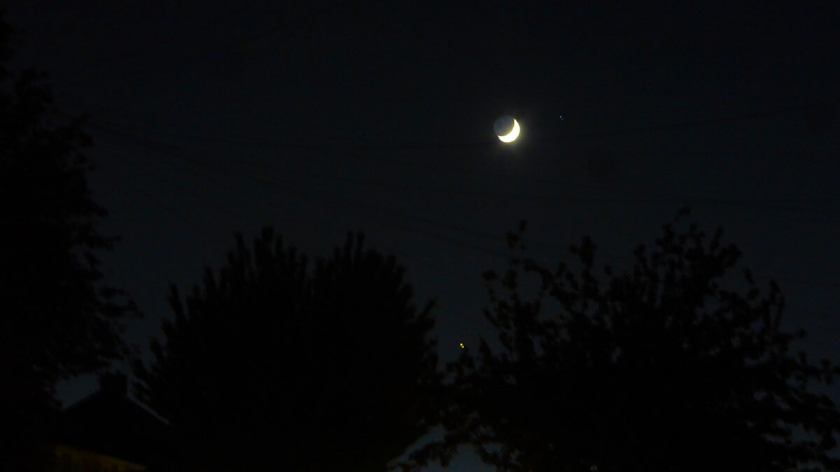 Moon First Quarter - 05 Apr 2025