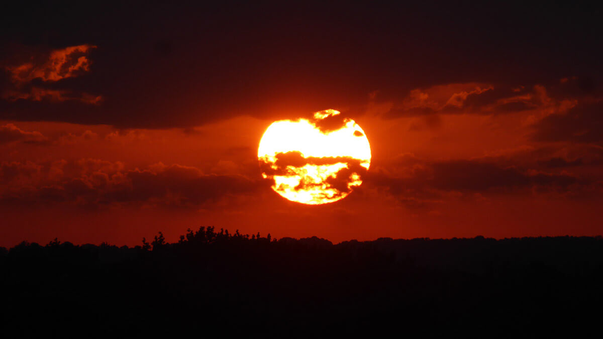 Sunset - Summer Solstice 2025 - 21 Jun 2025