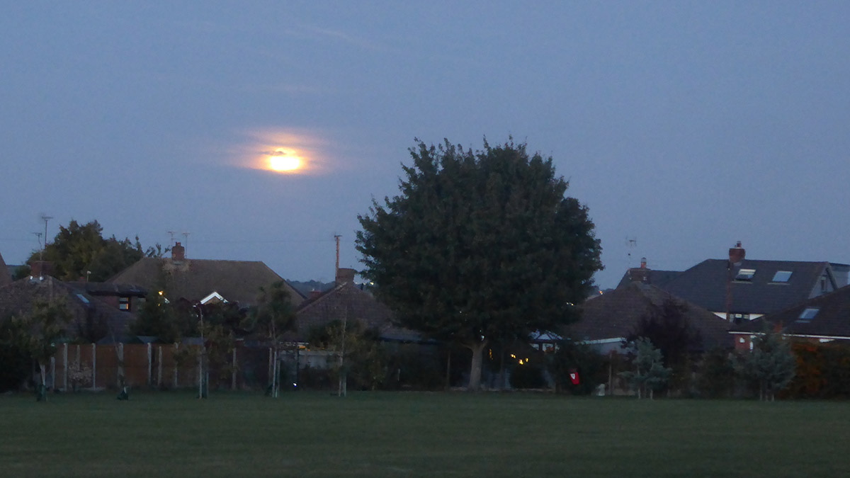 Full Moon - Shining Brightly ... a few hours after the eclipse had ended - 07 Sep 2025
