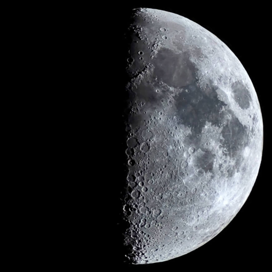First Quarter Moon - Feb 2026 - 14 Feb 2026