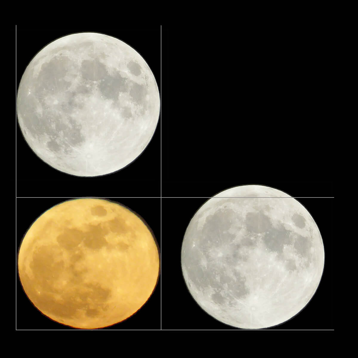 Squashed Moon Effect (Atmospheric Refraction)
