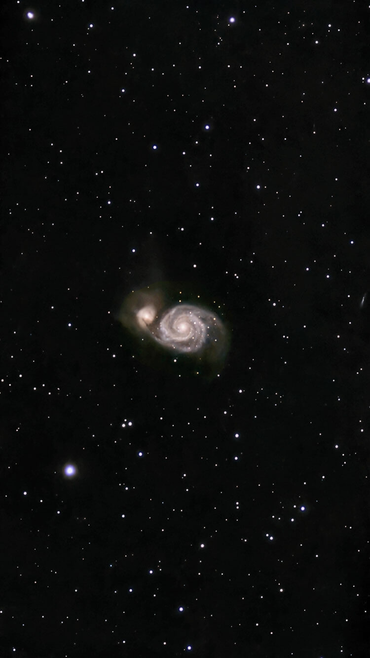 The Whirlpool Galaxy (M51) - 14 Mar 2026