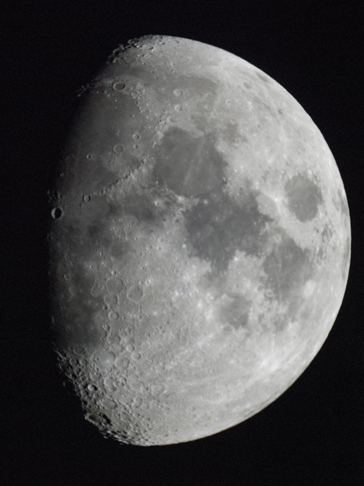 The Moon (74%) - Nikon D80 DSLR - 25 May 2026