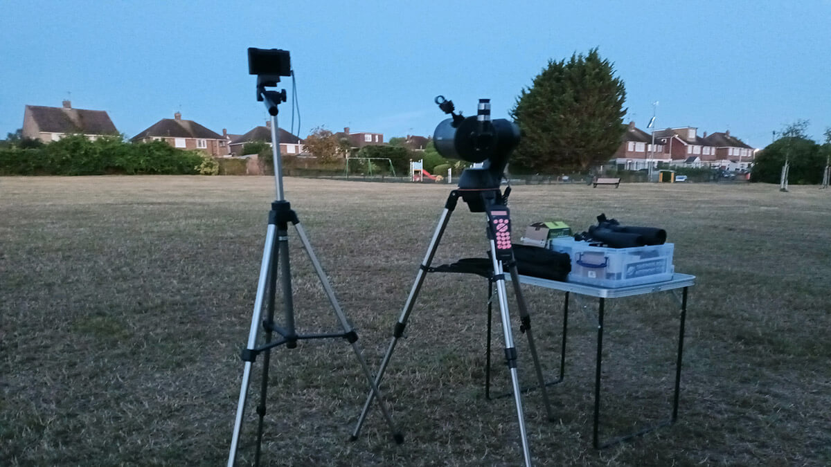 Lunar Eclipse from Ryetop Park - 28 Aug 2026