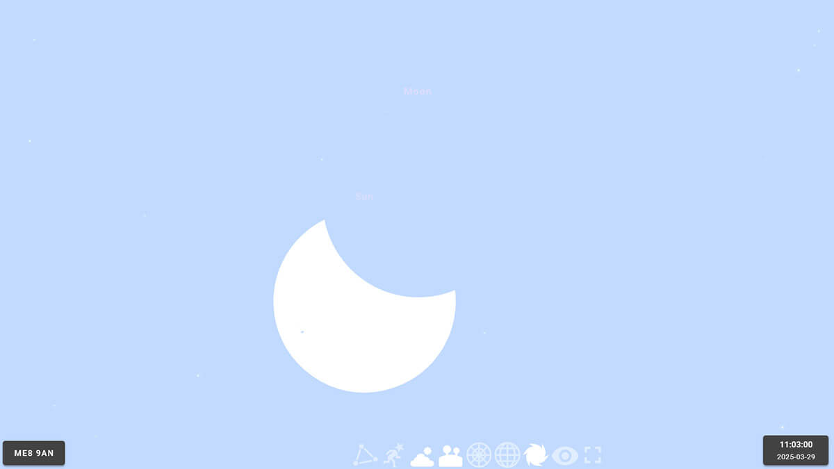 Partial Solar Eclispe - 29 Mar 2025