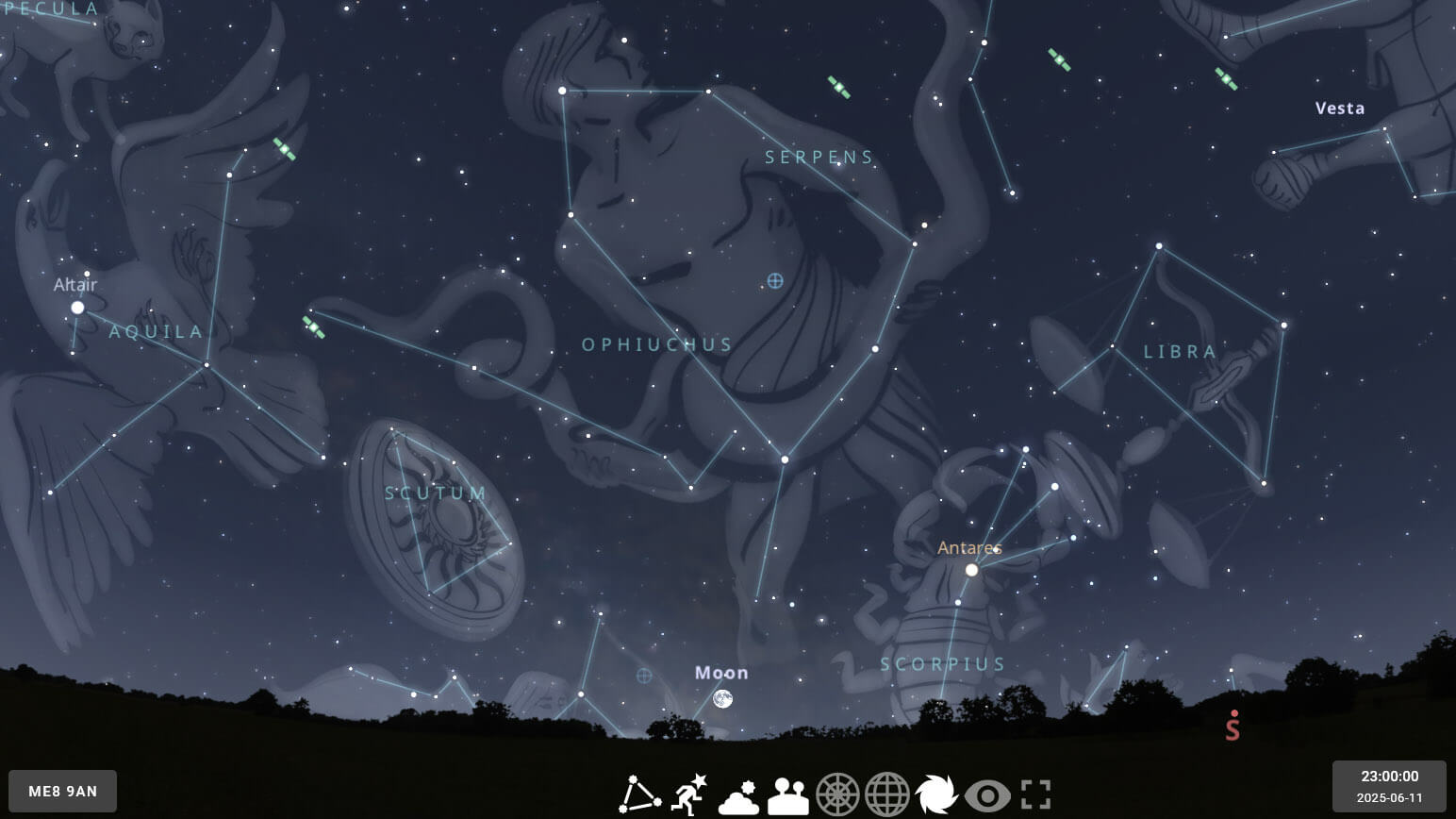 Lowest Full Moon - 11 Jun 2025