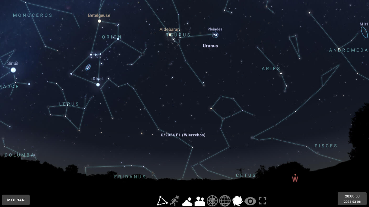 Comet C/2024 E1 (Wierzchoś) - 06 Mar 2026
