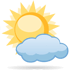 Partly sunny